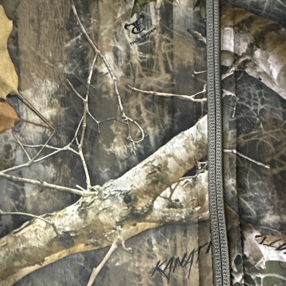 Red Head Scentinel Kanati True Timber Camouflage Zip Vest Mens L Green Camo
